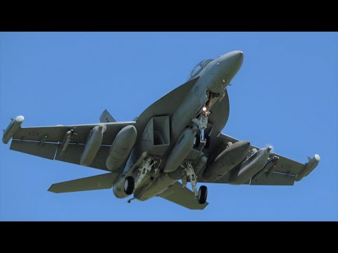 RAAF Super Hornets at  Williamtown airbase