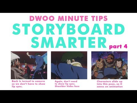 Dwoo Minute Tip - Storyboard Smarter: Part 4