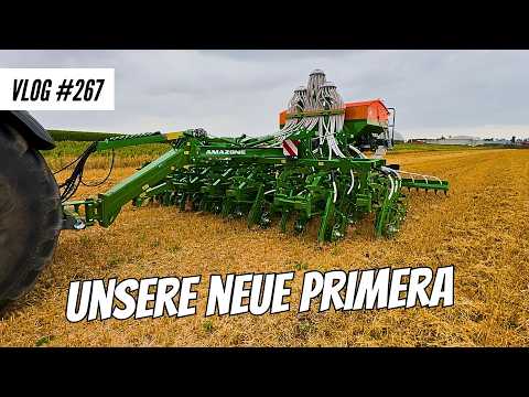 Vlog #267 We drill catch crops with the new Primera