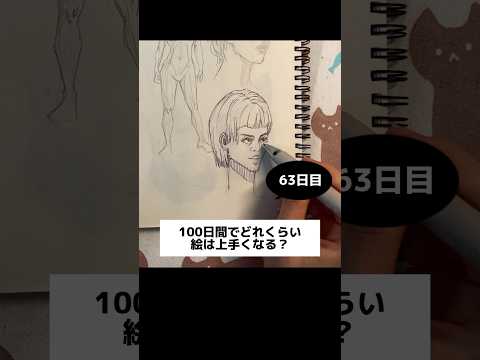 全然やる気出ない… / 【63日目】100日間絵を描き続けたら上手くなる？【上達記録】