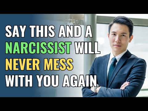 Say THIS and a Narcissist Will Never Mess with You Again | NPD | Narcissism | Behind The Science