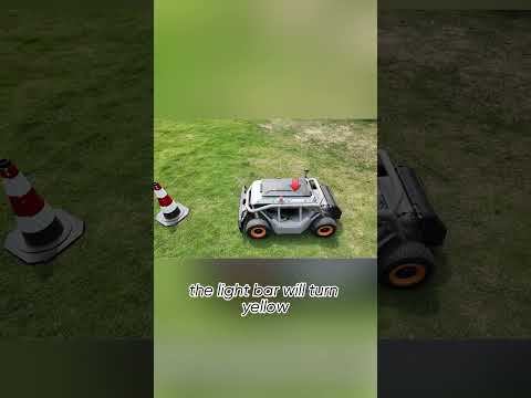 (2) Anti-Collision Detection Function #rccar# #mowing #mowrator #lawncare #robot