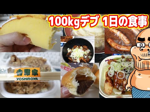 【デブ】体重100kg男の1日摂取カロリー（ダイエット詐欺vol.4）