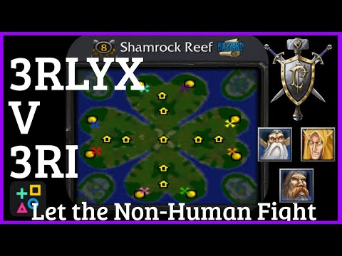 🟪🛡️Shamrock Reef [3v3] - Human x2 & Night Elf vs. Human x2 & Undead - Yts POV