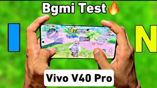 Vivo V40 Pro BGMI Test 🔥 || Mr Tech King