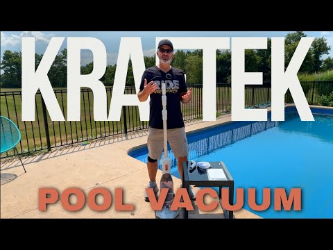 VACUUM YOUR POOL LIKE YOU VACUUM YOUR HOUSE - Kraftek Pool Keeper K1 Handheld Pool Vacuum Review