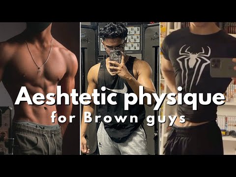 Aesthetic V-shape physique for Brown guys