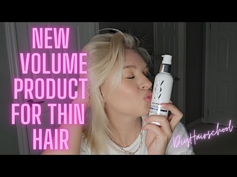 How To Make Your Hair Thicker - Thickening Hair Serum