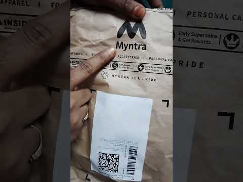 Myntra delivery order 👍#shortvideo #youtubeshorts #myntra #fastdelivery