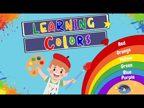 Primary and Secondary Colors / Let's Learn Colors / Teacher Janeth / Kindergarten Lessons