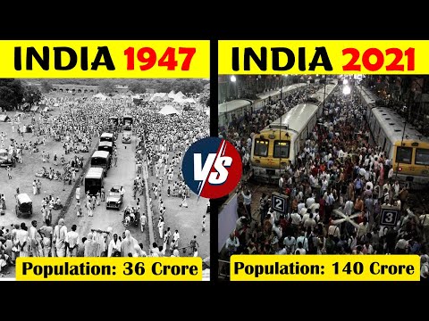 India 1947 VS India 2024 Comparison in Hindi | How much India Changed in 74 years?