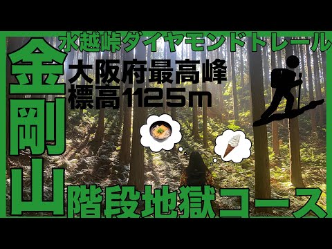 【登山vlog】金剛山・水越峠コース登ってみた！【登山初心者🔰】