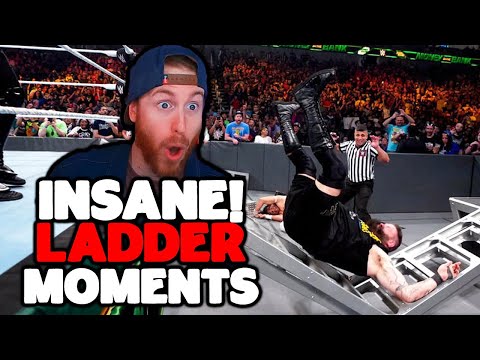 INSANE WWE LADDER MOMENTS