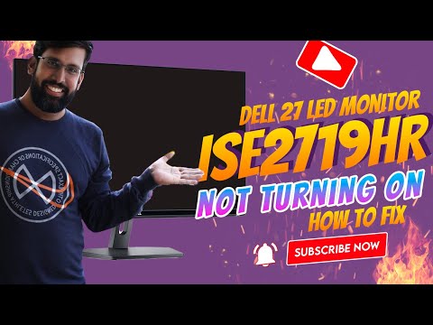 How to Repair DELL SE2719HR MONITOR 2024