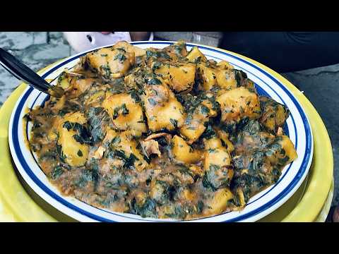 #Cooking Nigerian Most Delicious Porridge Yam || My #village #lifestyle