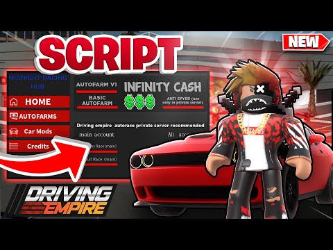 DRIVING EMPIRE SCRIPT HACK GUI PASTEBIN 2023 AUTO FARM + MOBILE SCRIPT *ROBLOX*