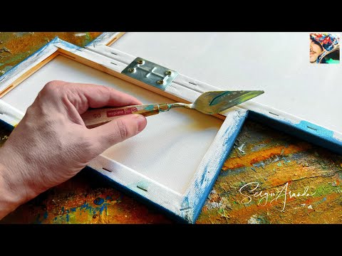 Transform Your Canvases with a Unique Twist: Artistic Exploration Revealed, Fancy shape ART DIY