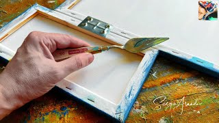 Transform Your Canvases with a Unique Twist: Artistic Exploration Revealed, Fancy shape ART DIY