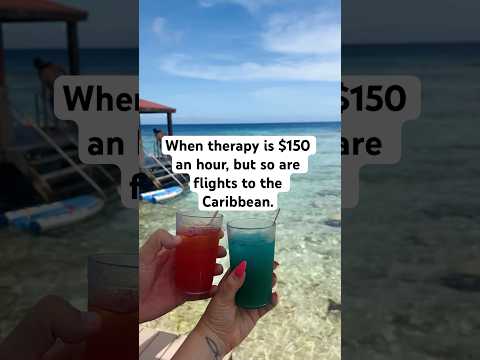 We support therapy… in all forms! 🤣👌🏼🏝️  #traveltherapy