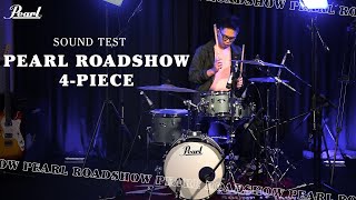 PEARL ROADHOW 4-PIECE STUDIO SOUND TEST!!!