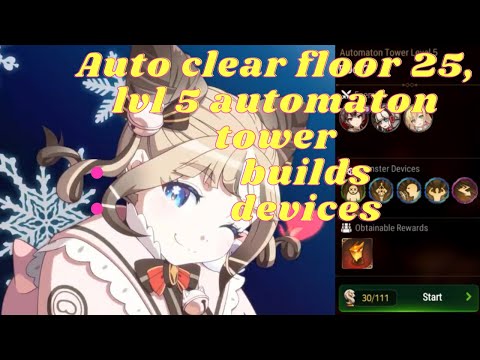 [Epic Seven] - Choux solo automaton Tower Level 5 floor 25 {brass season}