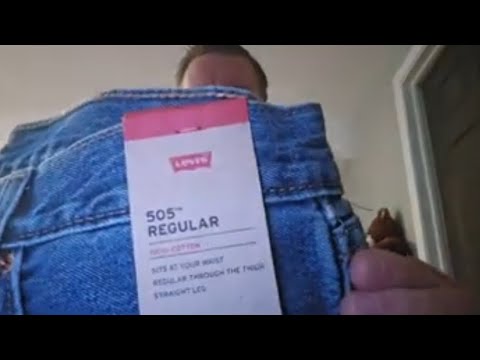 Levi's 32 32 Men's Indigo 505