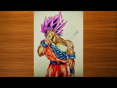 Drawing Goku Ultra Ego - UE ( DBS ) | call of drawing