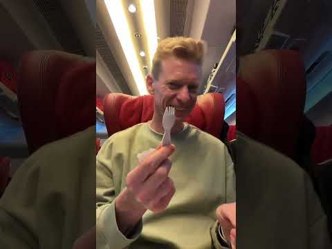 Tinned tuna on a train