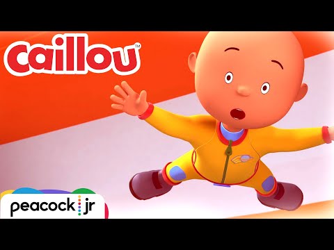 Save Our Spaceship! Caillou's Zero Gravity Goof | CAILLOU