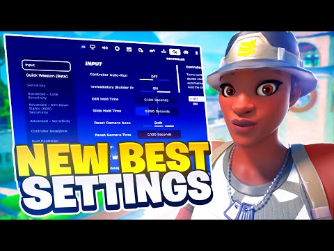 *NEW* BEST Controller Settings For Fortnite OG! (PS4/PS5/Xbox/PC)