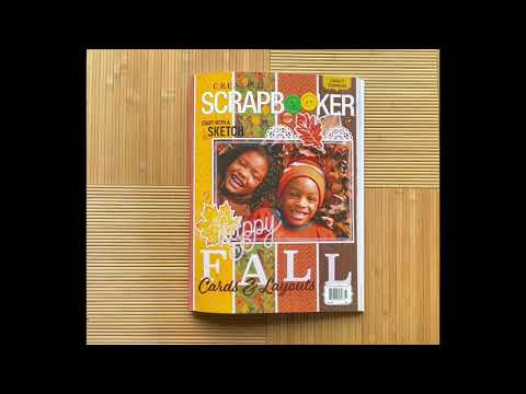 Creative Scrapbooker Magazine Fall 2023 Mag Flip