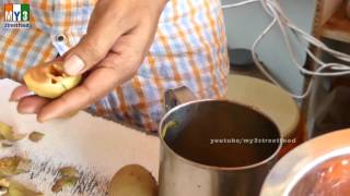 Chikoo Milkshake Recipe | Sapota Juice | HEALTHY STREET FOODS street food