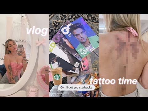 🎀VLOG: viaje express, me tatúo la espalda, girl talk… {recuperándome de un emotional breakdown 🤝}