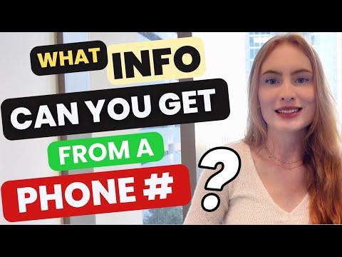 What information can you get from a phone number using NumLookup - Holly from NumLookup Explains