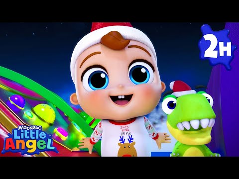 Jingle Bells | Little Angel | Fun Kids Songs | Nursery Rhymes