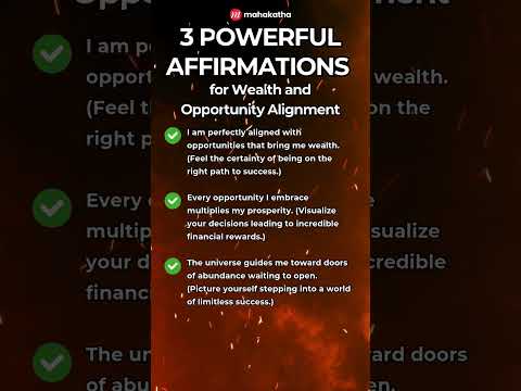 3 Affirmations for Wealth and Opportunity Alignment