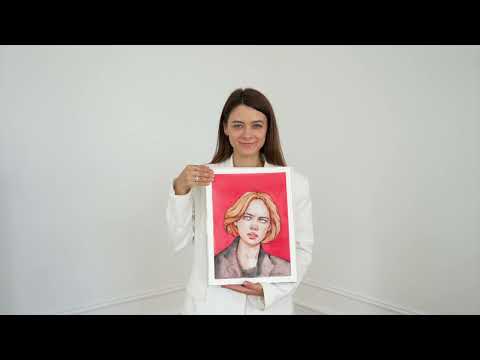 How to draw portrait, online lessons. Don’t miss the Halloween offer