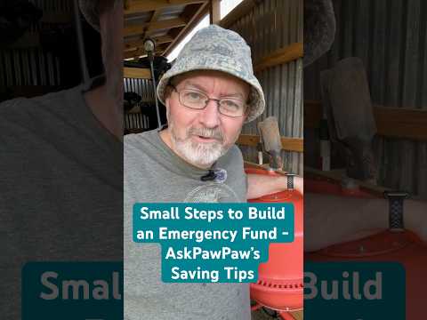 Small Steps to Build an Emergency Fund | Ask PawPaw’s Saving Tips