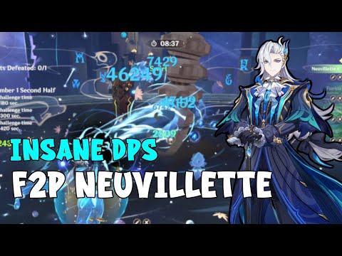 F2P Neuvillette's MAX POTENTIAL