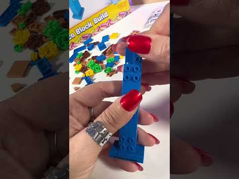 PEZ Taco Block Build #pez #blocks #asmr #fivebelow