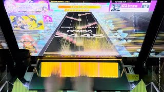 【CHUNITHM】Tempestissimo MASTER 15  ALL JUSTICE CRITICAL 手元