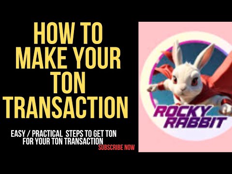 HOW TO MAKE YOUR TON TRANSACTION WITH EASE// PRACTICAL STEPS. @IkabaMichael