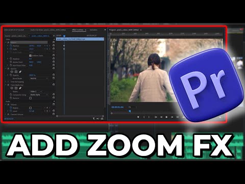 How To Add Zoom In/Out Effect On Your Videos In Premiere Pro