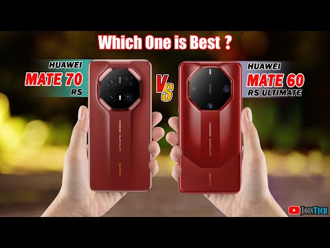 🔥 Duel High Tech!! Huawei Mate 70 RS Vs Huawei Mate 60 RS Off in a Smartphone Showdown!