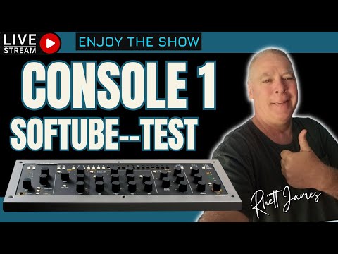 LIVE IN THE STUDIO MIXING "ROCK" Show #17 TESTING CONSOLE 1 SOFTUBE