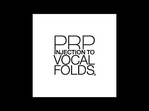 PRP injection on vocal folds