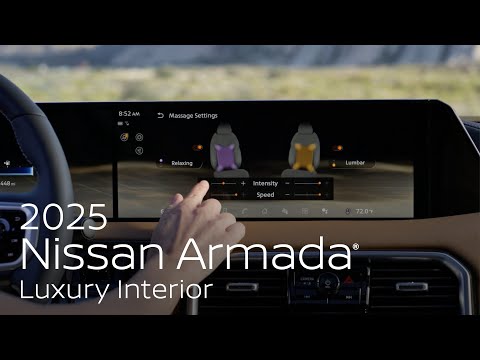 All-New 2025 Nissan Armada® SUV | Luxury Interior