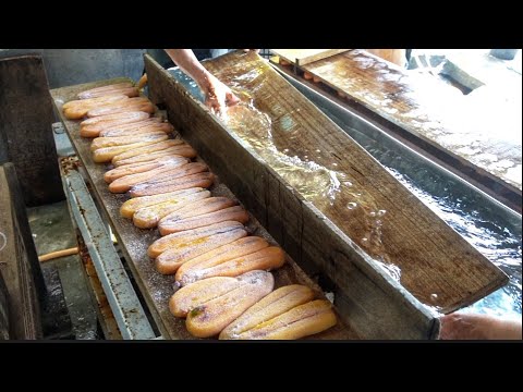 Taiwan Mullet Roe Making And Fried Rice With Mullet Roe / 台灣烏魚子製作和烏魚子炒飯 - Taiwanese Street Food