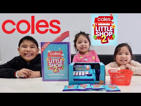 COLES LITTLE SHOP 2 MINI COLLECTIBLES