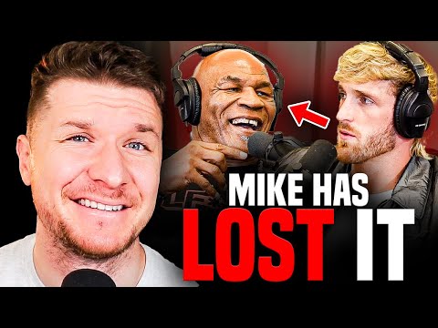 Mike Tyson Is BIZARRE Podcast w/ Logan Paul Shows He Has LOST His Mind..